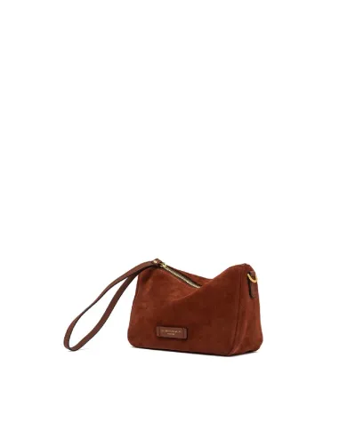 Gianni Chiarini Borsa piccola scamosciata Nora pouch Mattone