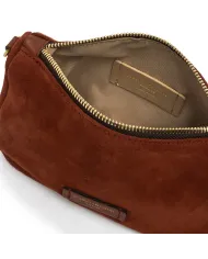 Gianni Chiarini Borsa piccola scamosciata Nora pouch Mattone