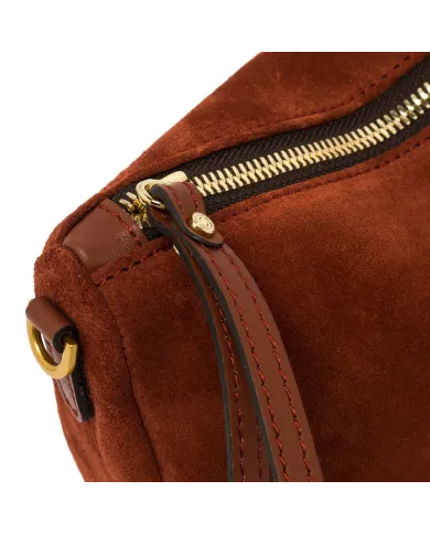 Gianni Chiarini Borsa piccola scamosciata Nora pouch Mattone