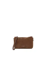 Gianni Chiarini Borsa piccola scamosciata Nora pouch Cognac