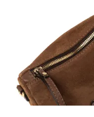 Gianni Chiarini Borsa piccola scamosciata Nora pouch Cognac