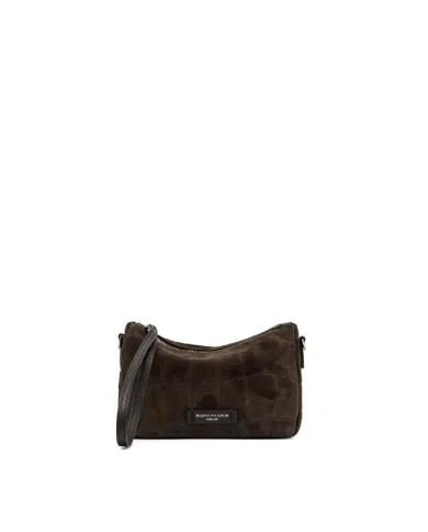 Gianni Chiarini Borsa piccola scamosciata Nora pouch Testa moro