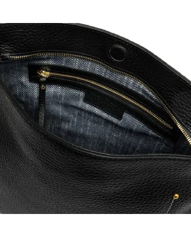 Gianni Chiarini Borsa tracolla grande Olga Nero