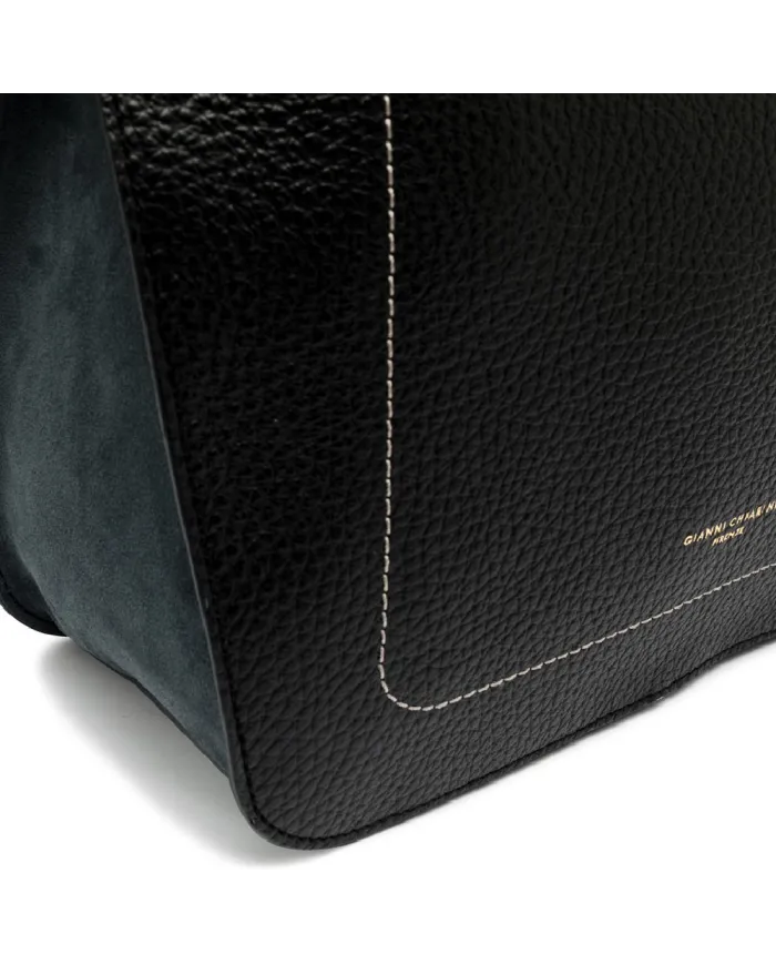 Gianni Chiarini Borsa tracolla grande Olga Nero