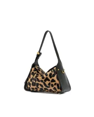 Gianni Chiarini Borsa cavallino Penelope Maculato/Nero