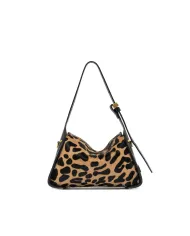 Gianni Chiarini Borsa cavallino Penelope Maculato/Nero