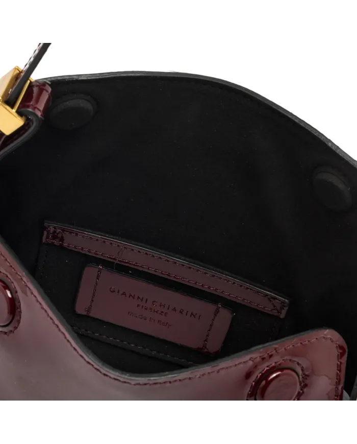 Gianni Chiarini Borsa vernice Penelope Bordeaux
