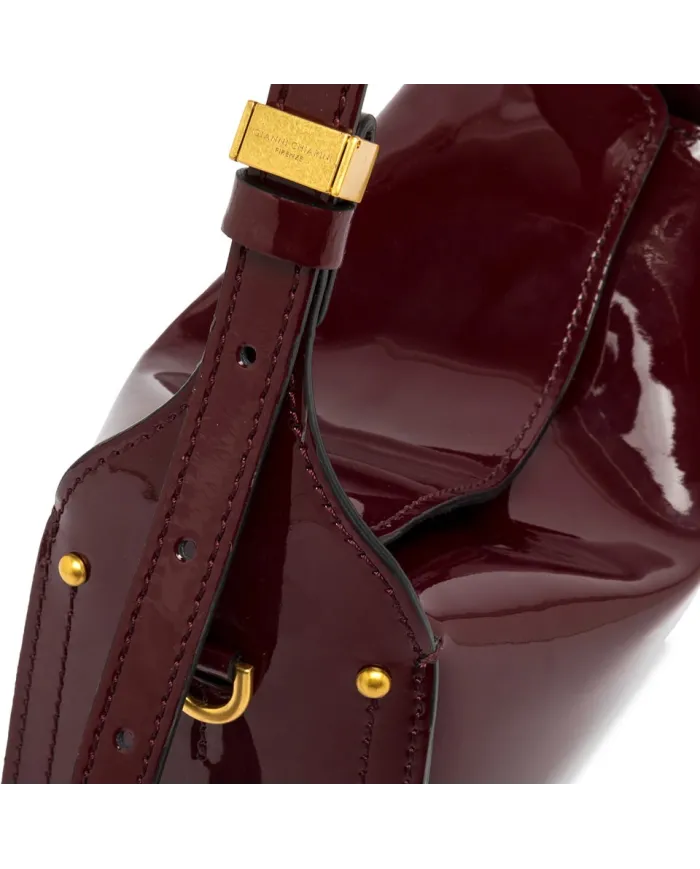 Gianni Chiarini Borsa vernice Penelope Bordeaux