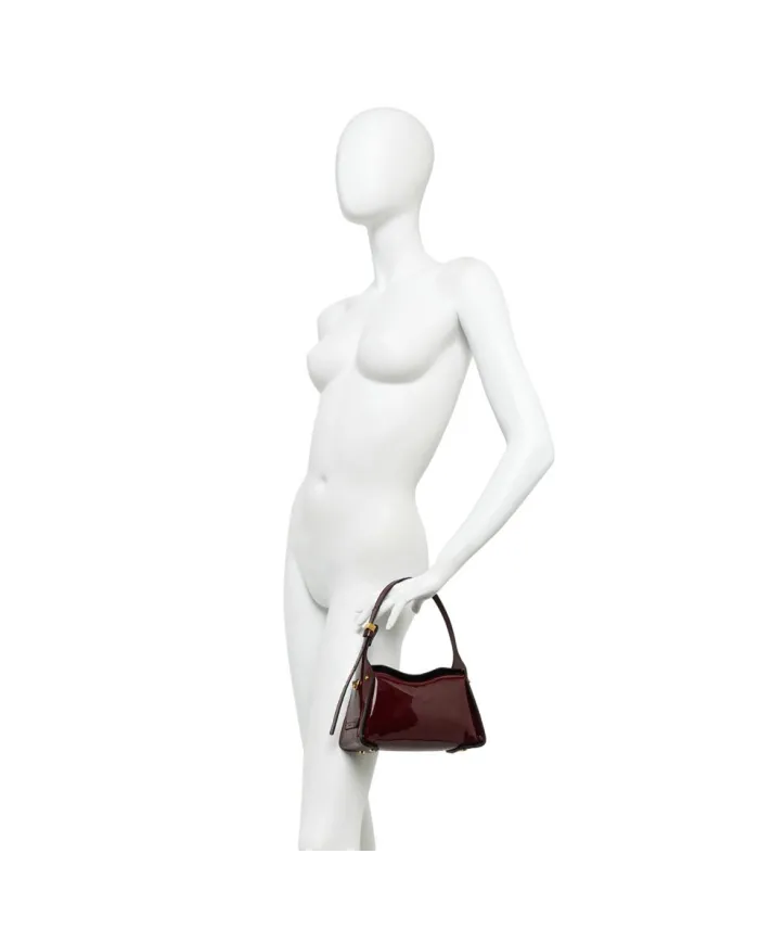 Gianni Chiarini Borsa vernice Penelope Bordeaux