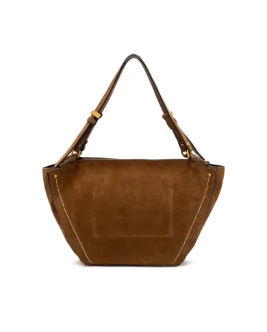 Gianni Chiarini Borsa media camoscio Bloom Cognac