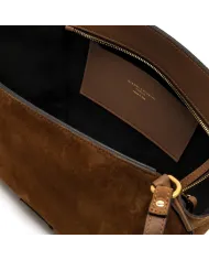 Gianni Chiarini Borsa media camoscio Bloom Cognac