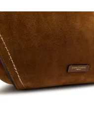 Gianni Chiarini Borsa grande camoscio Bloom Cognac