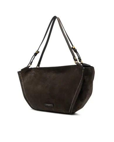 Gianni Chiarini Borsa grande camoscio Bloom Testa moro