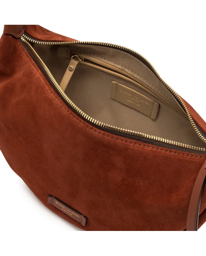 Gianni Chiarini Borsa a tracolla piccola Aisha Mattone