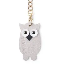 Visona Portachiavi Gufo Avorio