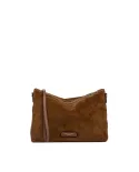 Gianni Chiarini Borsa grande scamosciata Nora pouch Cognac