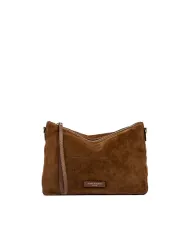 Gianni Chiarini Borsa grande scamosciata Nora pouch Cognac