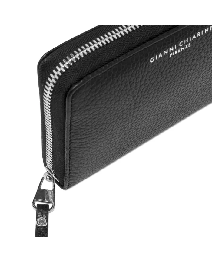 Gianni Chiarini Portafoglio in pelle Wallets grain Nero