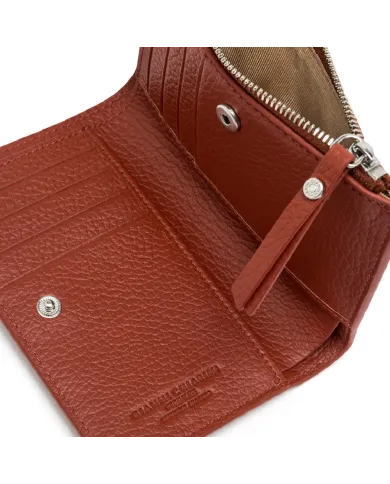 Gianni Chiarini Portafoglio piccolo donna in pelle Mattone
