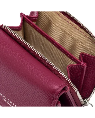 Gianni Chiarini Portafoglio piccolo donna in pelle Mattone