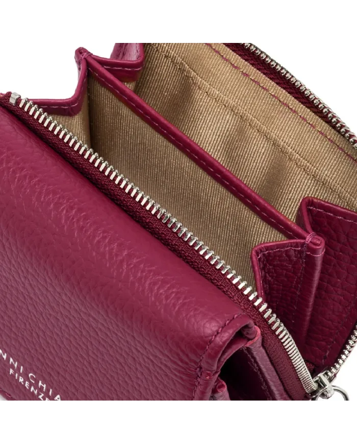 Gianni Chiarini Portafoglio piccolo donna in pelle Mattone