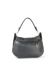 Visona Borsa a tracolla in pelle Sella Nero