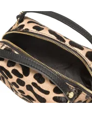 Gianni Chiarini Borsa piccola in cavallino Alifa Maculato/Nero