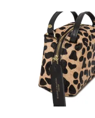 Gianni Chiarini Borsa piccola in cavallino Alifa Maculato/Nero