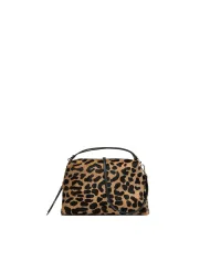 Gianni Chiarini Borsa in pelle cavallino animalier "Alifa" Maculato/Nero