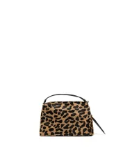 Gianni Chiarini Borsa in pelle cavallino animalier "Alifa" Maculato/Nero