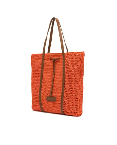 Gianni Chiarini Borsa uncinetto Victoria Arancio