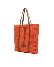 Gianni Chiarini Borsa uncinetto Victoria Arancio