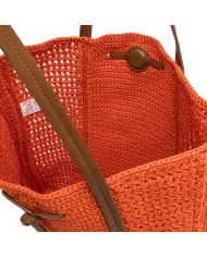 Gianni Chiarini Borsa uncinetto Victoria Arancio