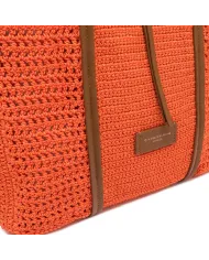 Gianni Chiarini Borsa uncinetto Victoria Arancio