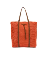 Gianni Chiarini Borsa uncinetto Victoria Arancio