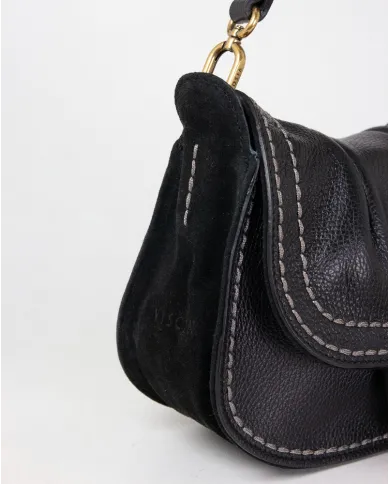 Visona Borsa piccola in pelle Sella Nero