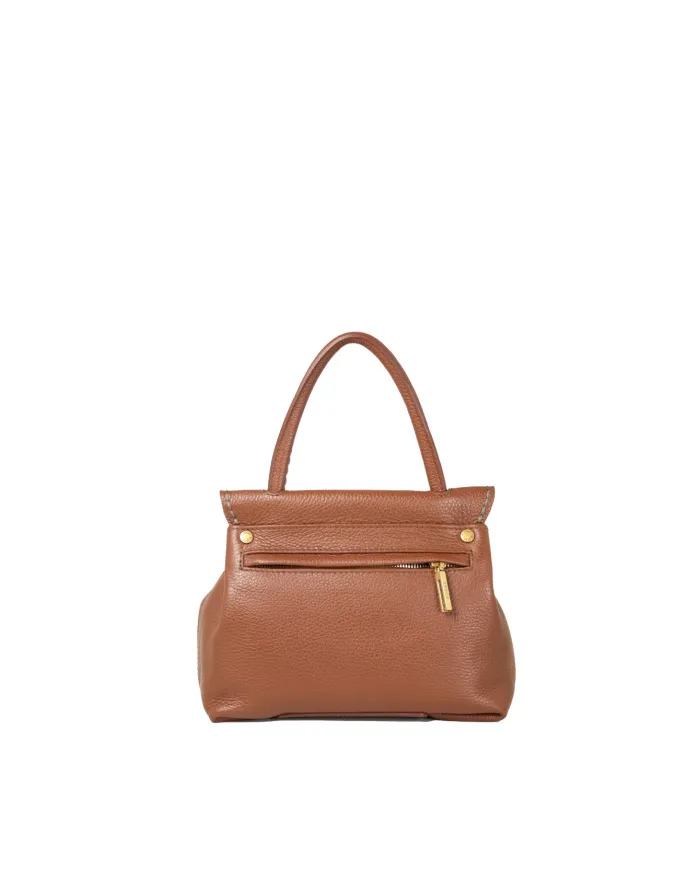 Visona Borsa piccola in pelle Cleo Marrone