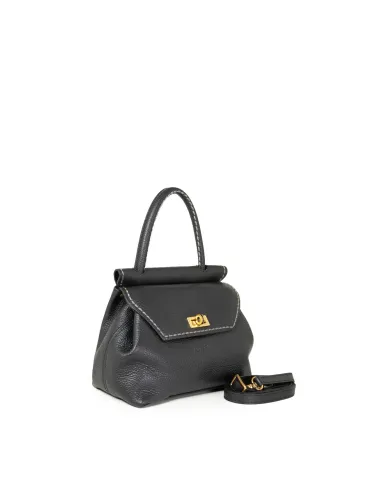 Visona Borsa piccola in pelle Cleo Nero