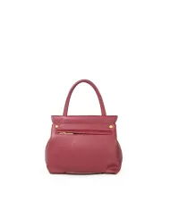 Visona Borsa piccola in pelle Cleo Bordeaux