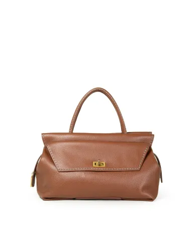 Visona Borsa a mano Cleo Marrone