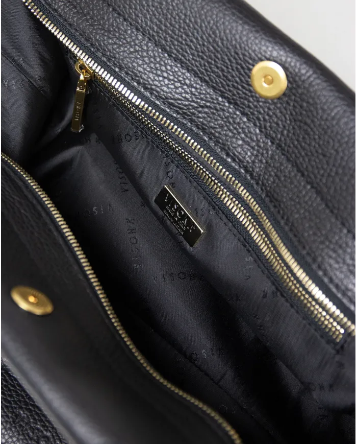 Visona Borsa a mano Cleo Marrone Visona Borsa a mano Cleo Marrone