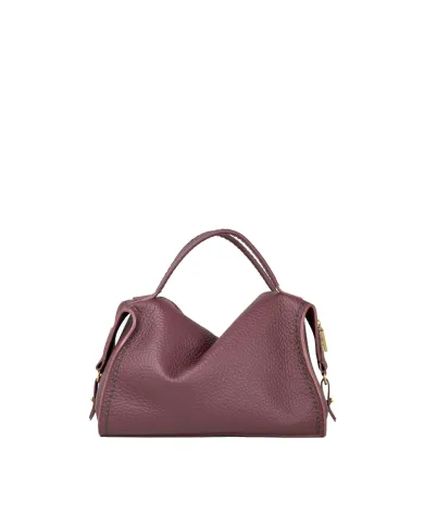 Visona Borsa a mano Nora Bordeaux