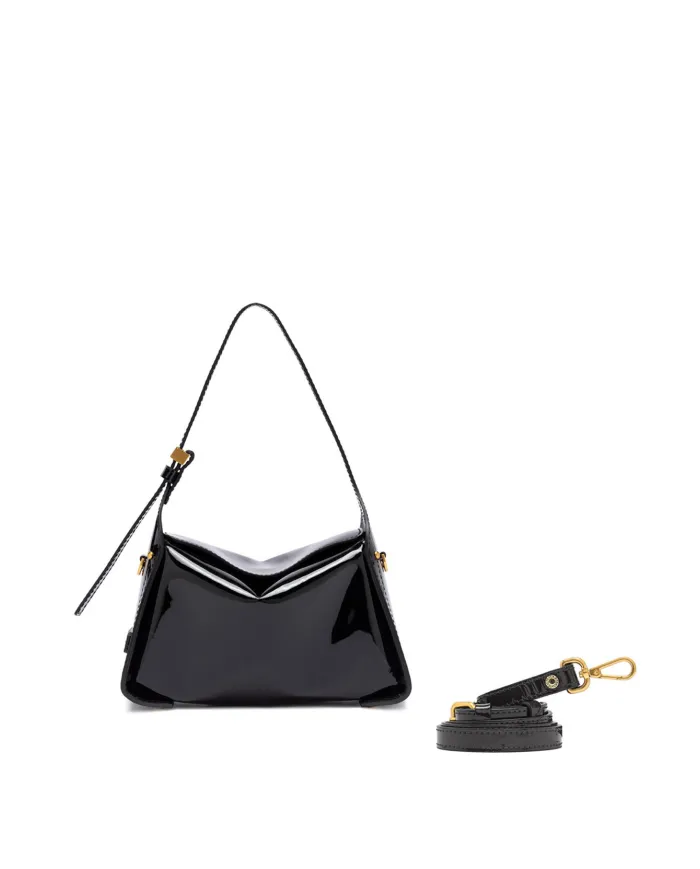 Gianni Chiarini Borsa vernice Penelope Nero