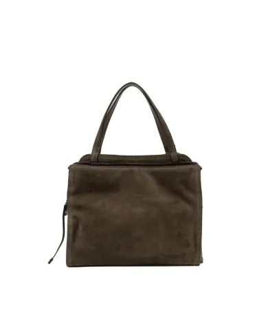 Gianni Chiarini Borsa a mano pelle scamosciata Janis Cognac