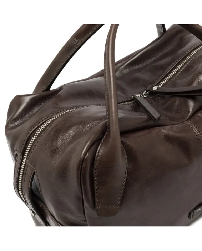 Gianni Chiarini Borsa grande a mano Emily Testa moro