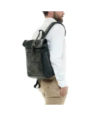 Gianni Conti Zaino in pelle vintage Hollie Nero