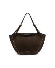 Gianni Chiarini Borsa media camoscio Bloom Testa moro