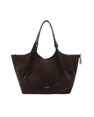 Gianni Chiarini Borsa grande scamosciata Dua Testa moro Gianni Chiarini Borsa grande scamosciata Dua Testa moro