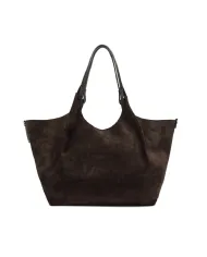 Gianni Chiarini Borsa grande scamosciata Dua Testa moro Gianni Chiarini Borsa grande scamosciata Dua Testa moro