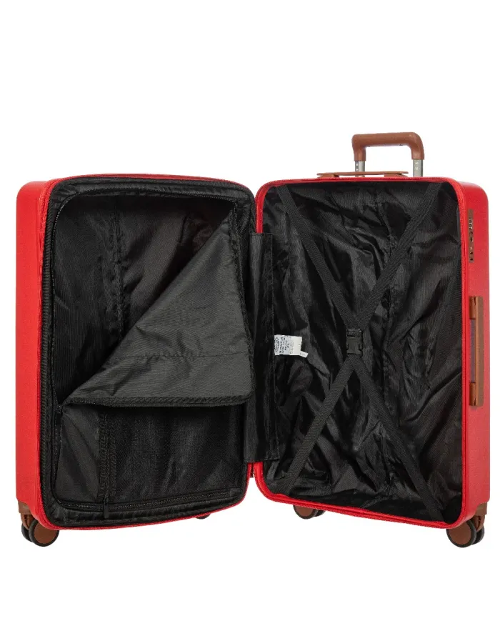 Bric's Trolley rigido medio espandibile Ferrara Rosso